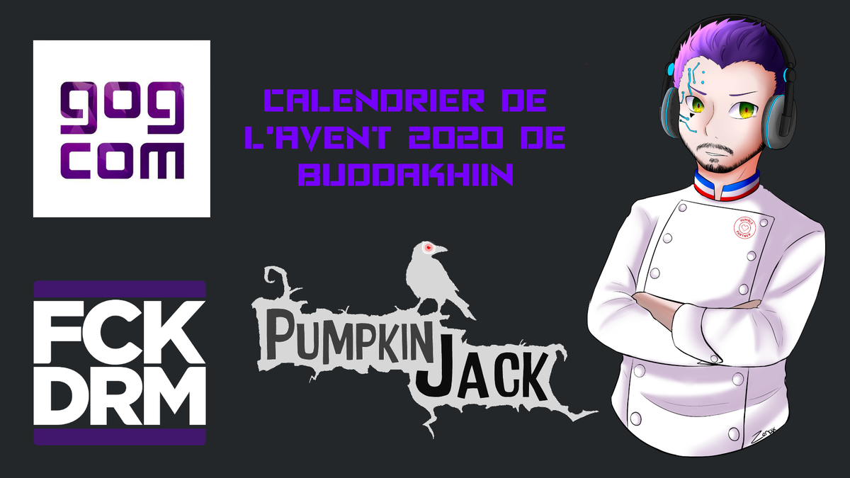 Calendrier de l’Avent 2020 Jour 24 : Pumpkin Jack