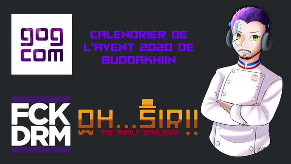 Calendrier de l’Avent 2020 Jour 16 : Oh... Sir!! The Insult Simulator