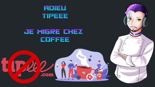 Adieu Tipeee, je migre chez Coffee
