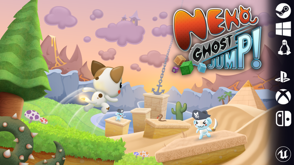 Découverte : Neko Ghost, Jump!