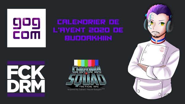 Calendrier de l’Avent 2020 Jour 22 : Chroma Squad