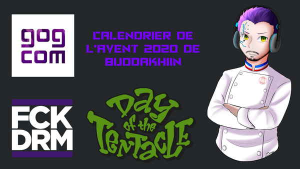Calendrier de l’Avent 2020 Jour 23 : Day of the Tentacle